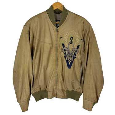 Seraphin leather bomber by - Gem Seraphin leather bomber by - Gem