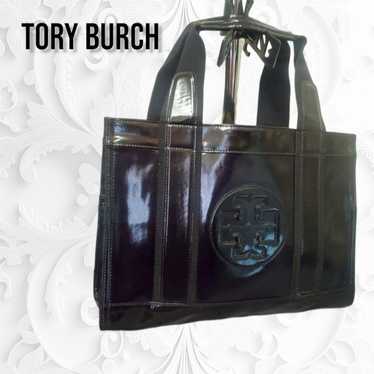 TORY BURCH Tote Bag ☆ Like New! Black