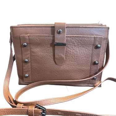 Botkier New York Warren City Adjustable Leather Crossbody Strap Bag 9 store x 6.5 in