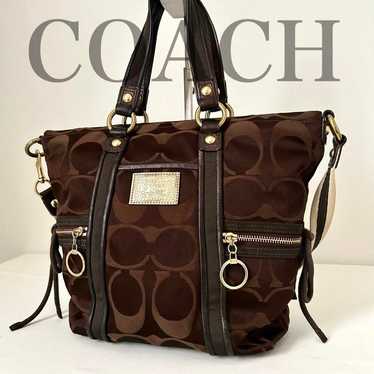 Coach Tote Bag Shoulder Bag Signature