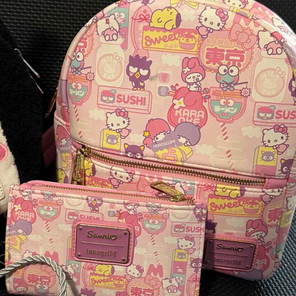 Loungefly Hello Kitty Sanrio 3 Bag bundle + Wallet - image 3