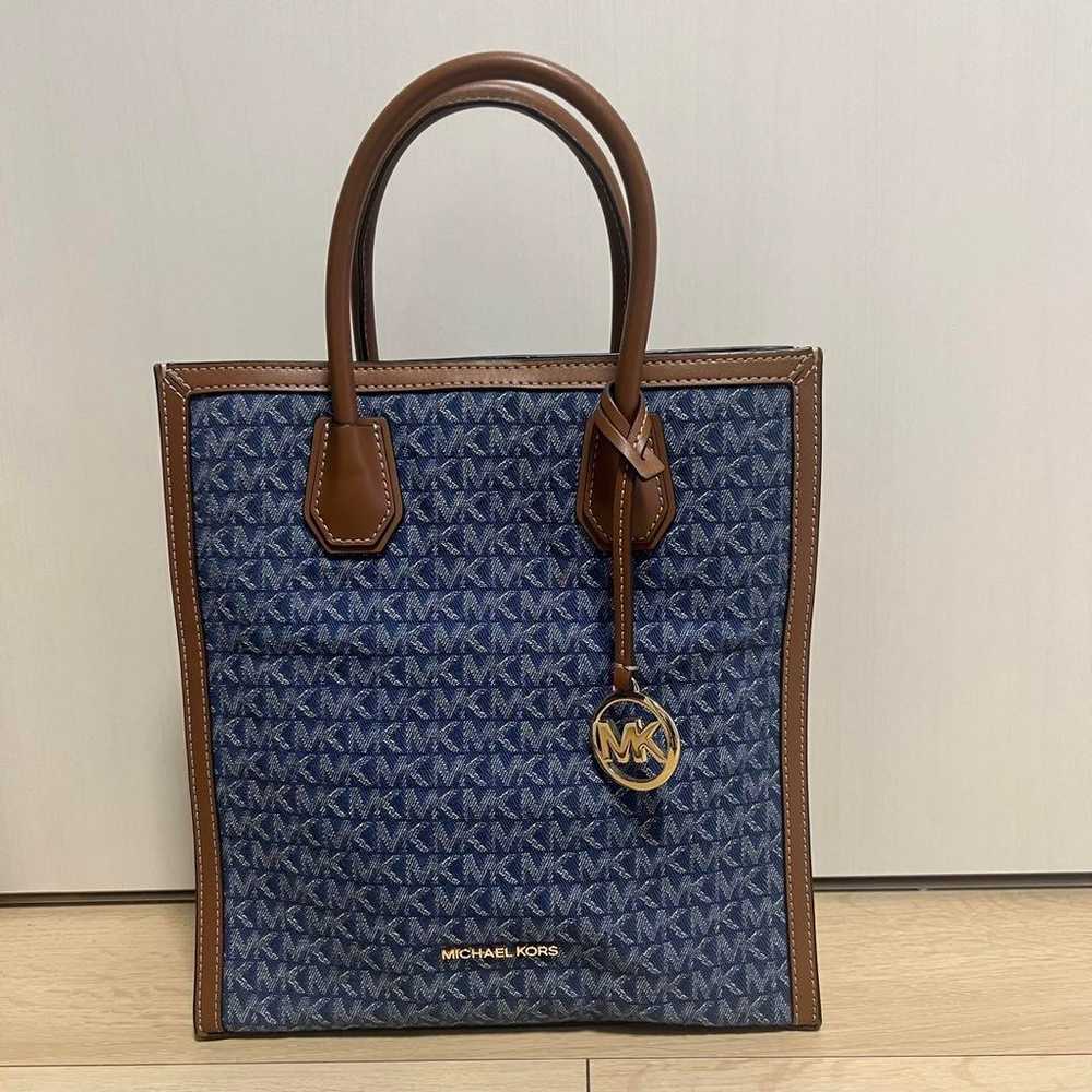 MICHAEL KORS Navy Tote Bag - image 1