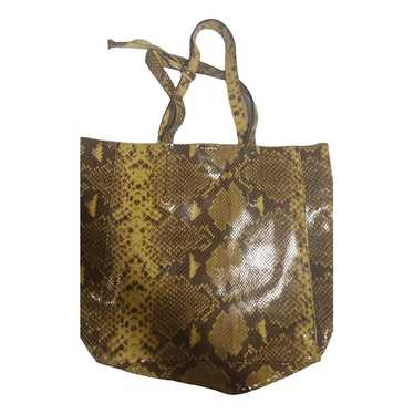 Non Signé / Unsigned Leather handbag - image 1