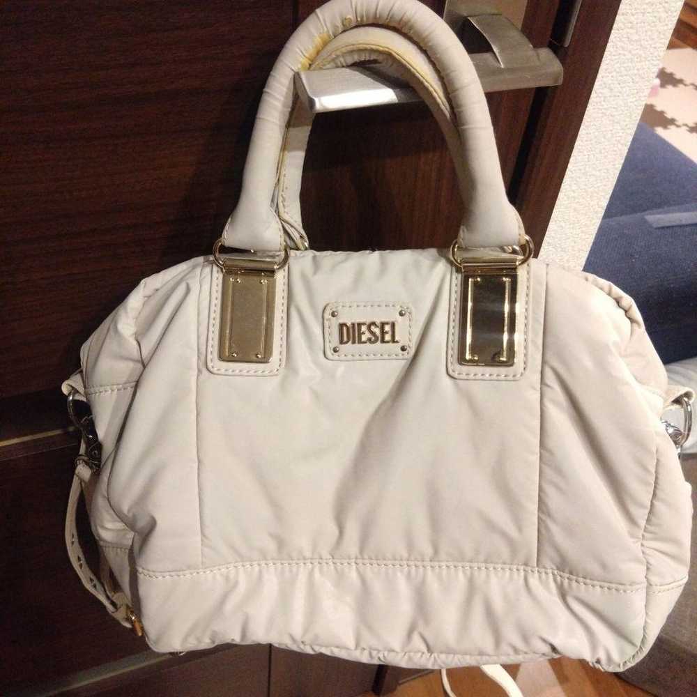 DIESEL White Shoulder Bag - image 1