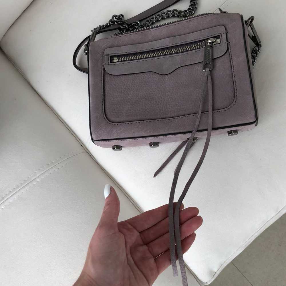 Purple Suede Rebecca Minkoff Bag - image 6