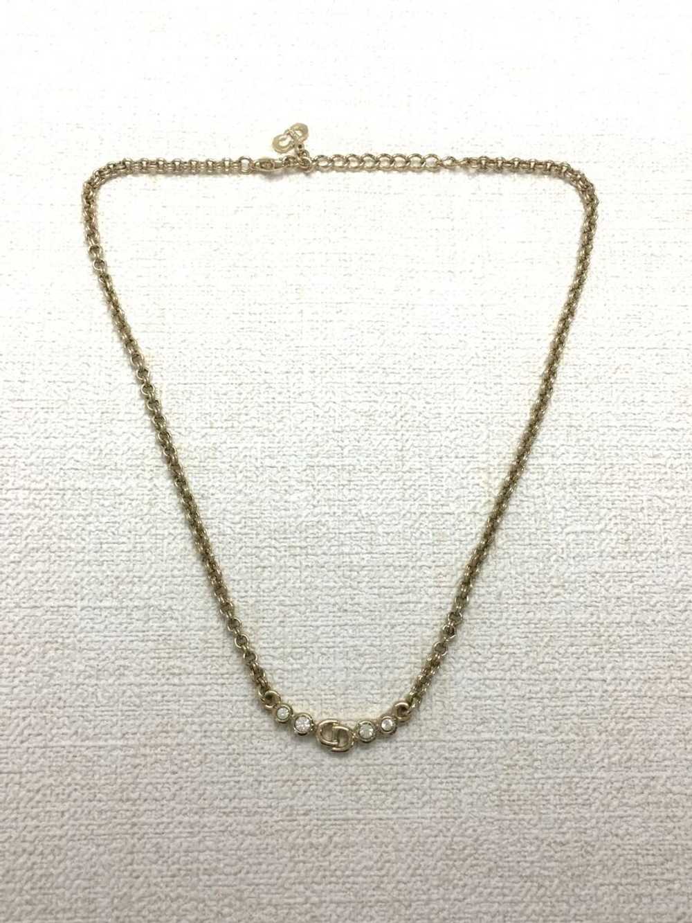 [Japan Used Necklace] Used Christian Dior Necklac… - image 2