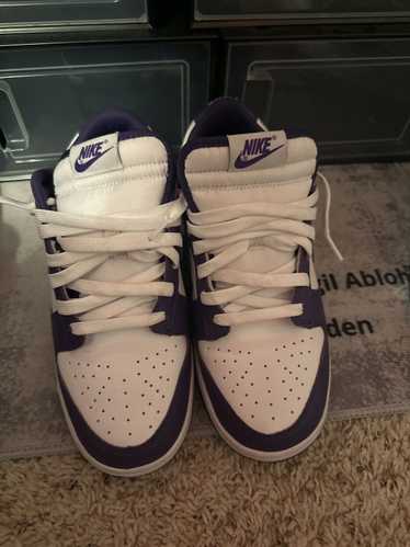 Nike dunk lows-champion purple - image 1