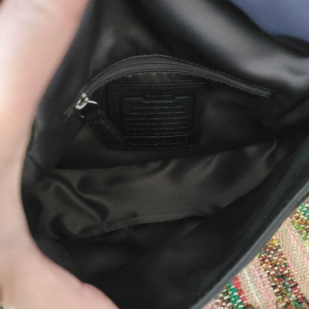 Like new Coach black crossbody bag turnlock - image 10