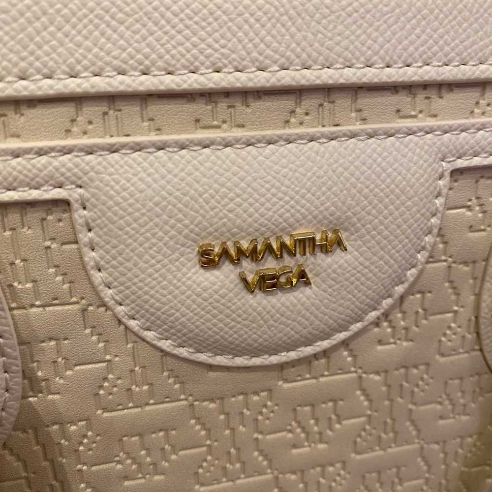 SAMANTHAVEGA Logo Embossed Handbag - image 4