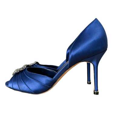 Manolo Blahnik Cloth heels