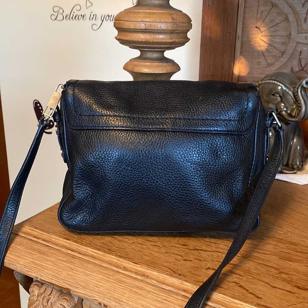 Marc Jacob’s pebbled, black leather shoulder purse - image 3