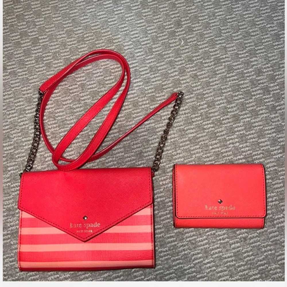 KATE SPADE NY MINI PURSE & keychain Wallet - image 1