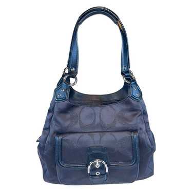 COACH Campbell Signature Sateen Shoulder Bag