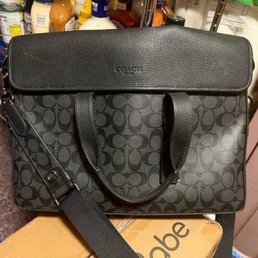 Coach laptop bag