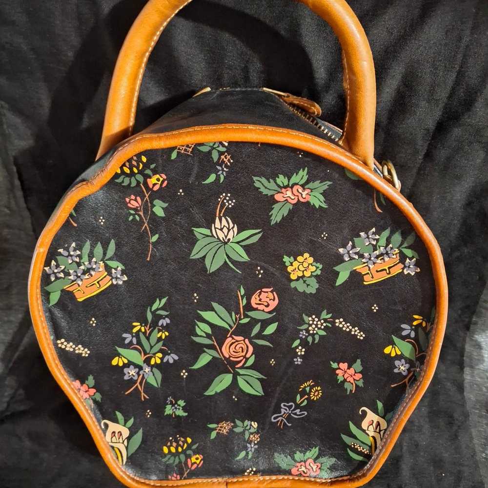 Brahmin Vintage Purse Floral - image 1