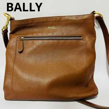 BALLY Leather Shoulder Bag Brown