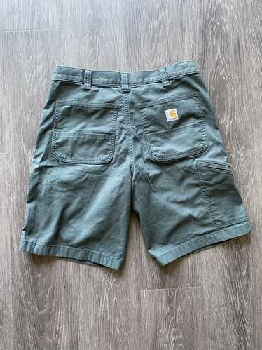 Carhartt × Vintage Green Carhartt Work Shorts Vint