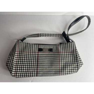 Vintage Lauren Ralph Lauren Plaid Shoulder Bag Pu… - image 1