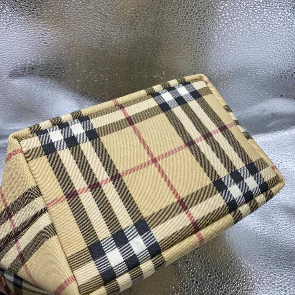 Authenticated BURBERRY Nova Check Handbag - image 5