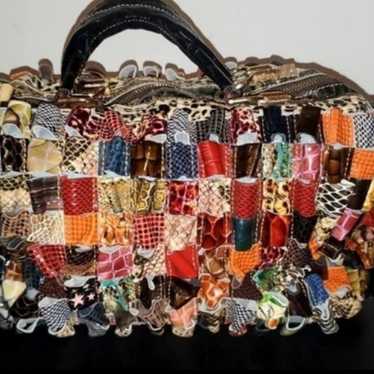 Multicolored 3D Unique Women's Handbag