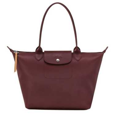 Longchamp LE PLIAGE maroon handbag + organizer - S