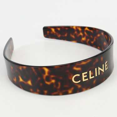 CELINE 46Y37 6CEA 19AG head band Katyusha acetate… - image 1