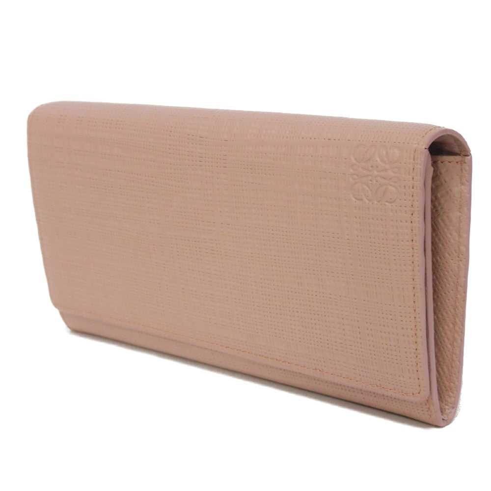 LOEWE Long Wallet Purse 101.88.K98 textured calfs… - image 2