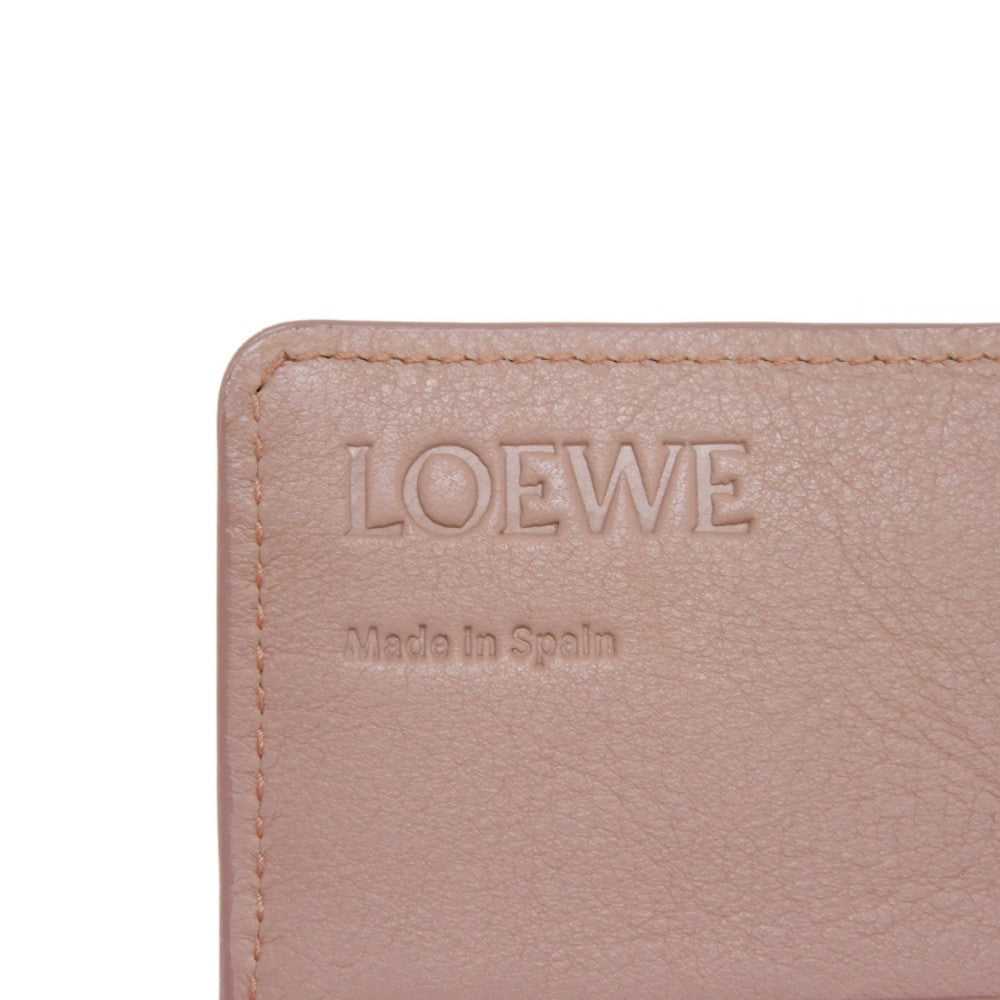 LOEWE Long Wallet Purse 101.88.K98 textured calfs… - image 6