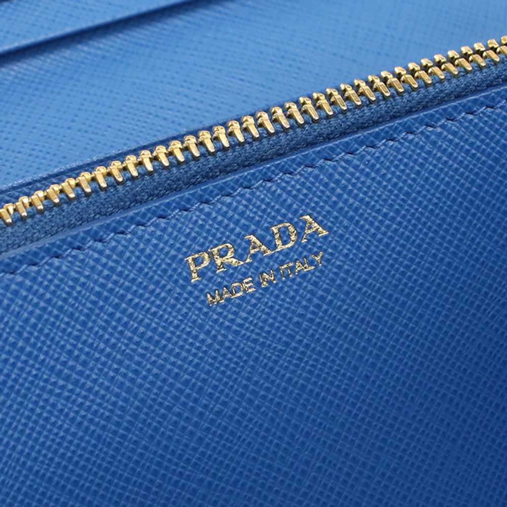 PRADA 1MH132 Saffiano Leather Wallet Long with do… - image 6