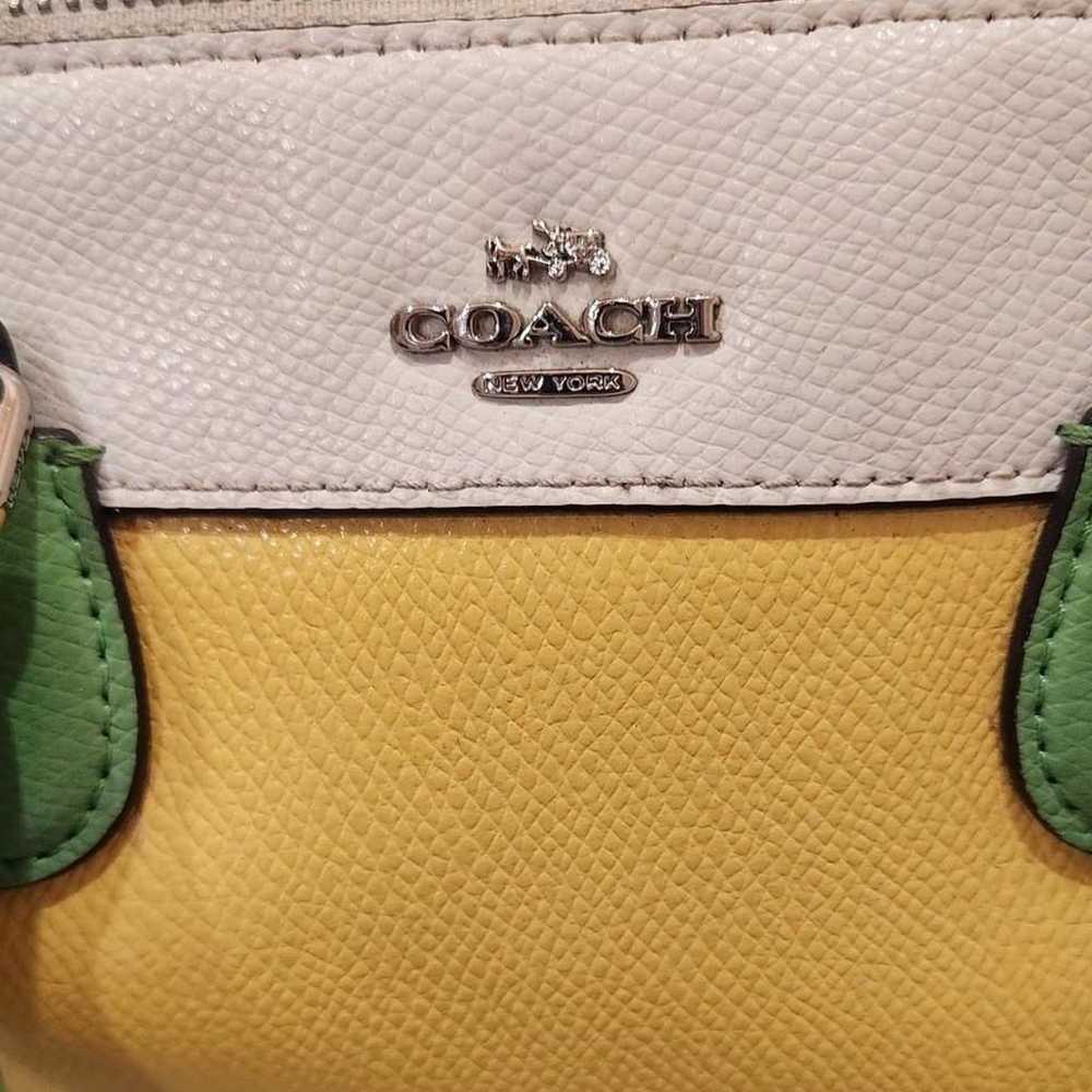 COACH MINI BENNETT SATCHEL IN COLORBLOCK LEATHER … - image 2