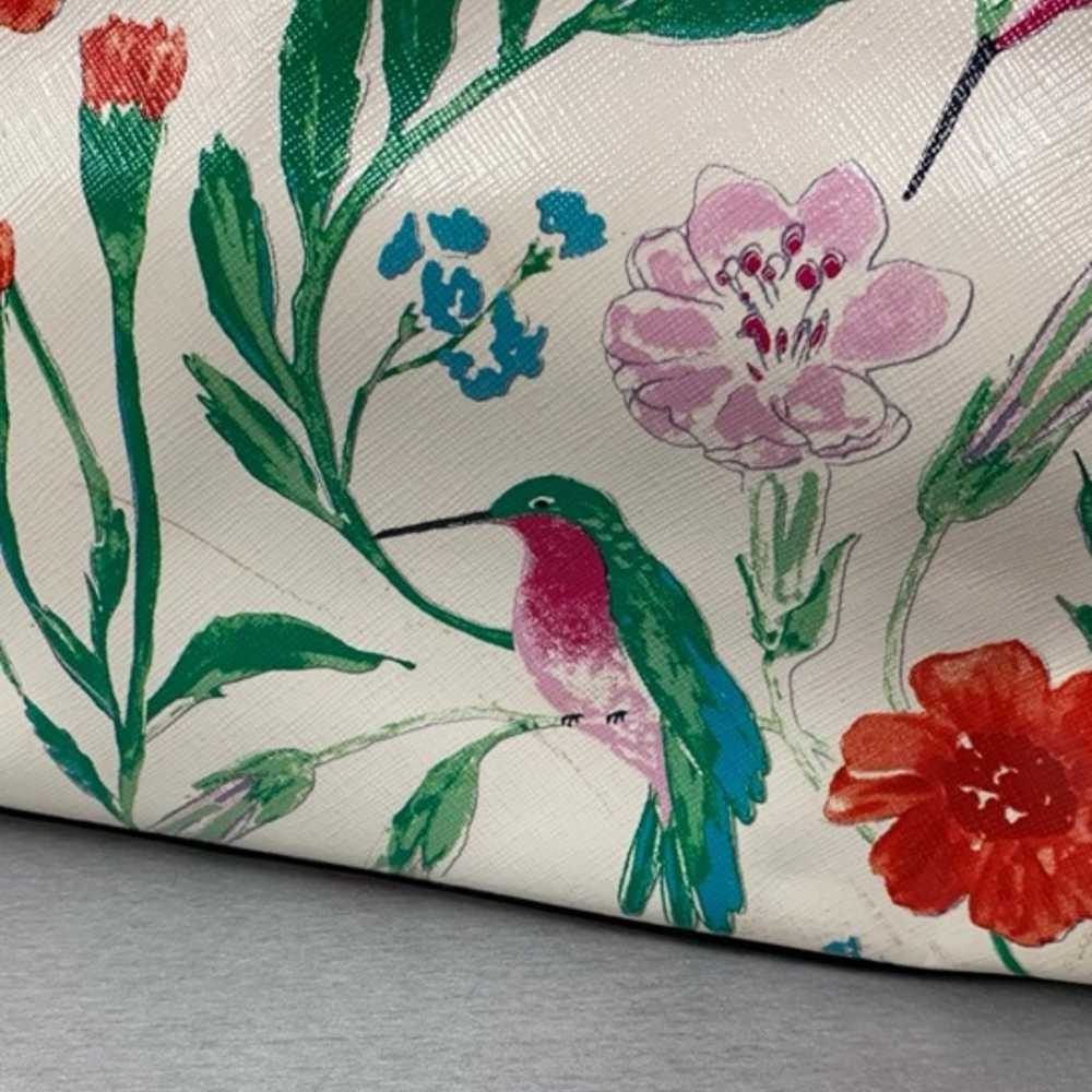 Kate Spade floral hummingbird purse - image 4