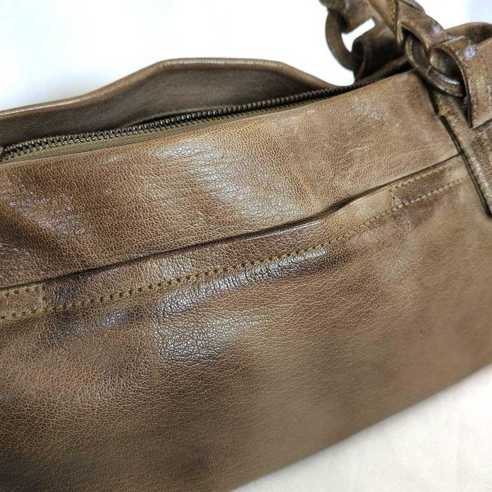 [Mint Condition] Genten Goat Leather Bag - image 6