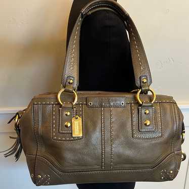 Coach Hamptons Andrea Shoulder Satchel