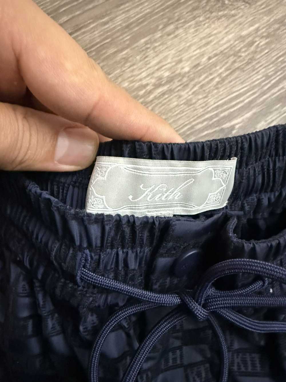 Kith Kith flocked monogram mason shorts - image 2