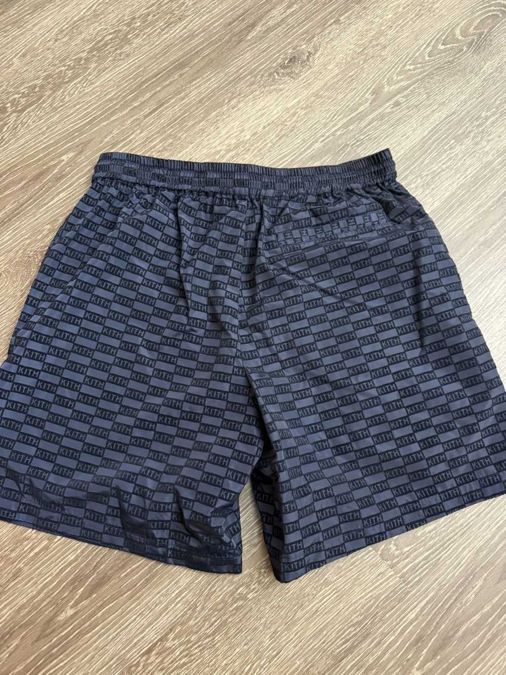 Kith Kith flocked monogram mason shorts - image 3