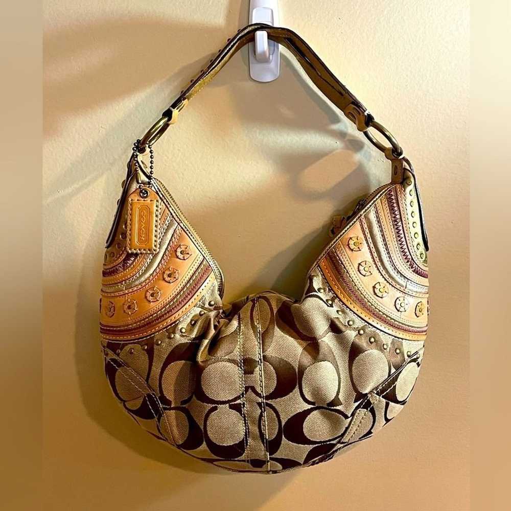 Coach Vintage Limited Edition Signature Hobo - image 1