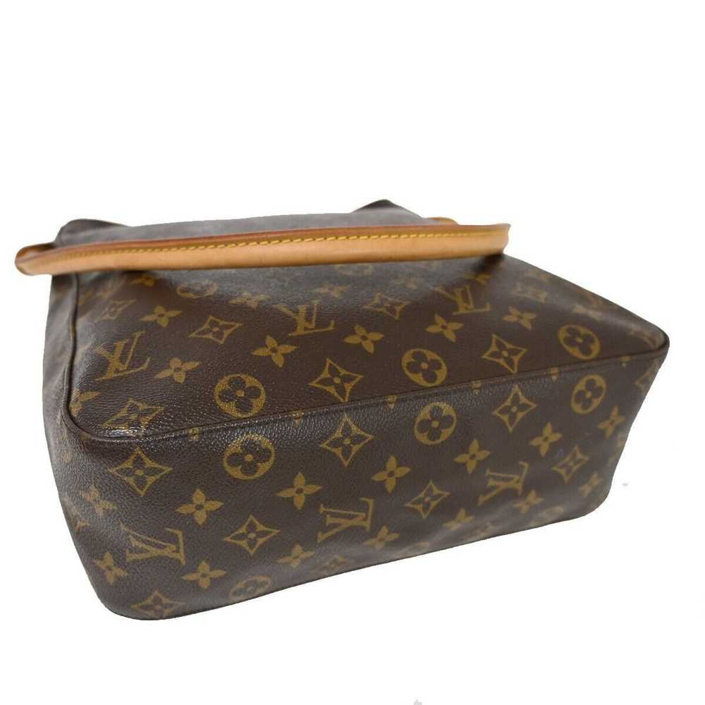 Louis Vuitton Looping Gm Brown Canvas Shoulder Ba… - image 12