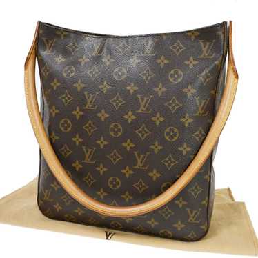 Louis Vuitton Looping Gm Brown Canvas Shoulder Ba… - image 1