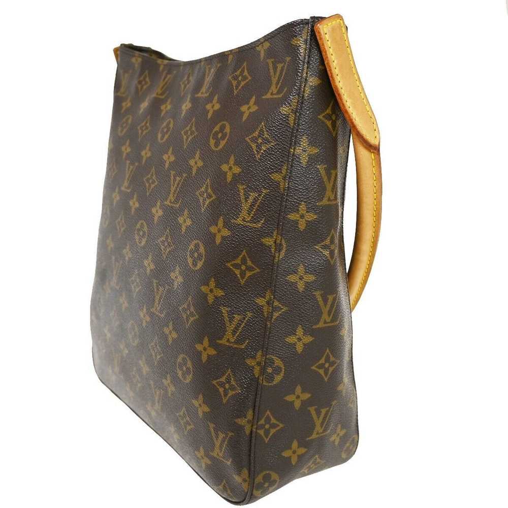 Louis Vuitton Looping Gm Brown Canvas Shoulder Ba… - image 4