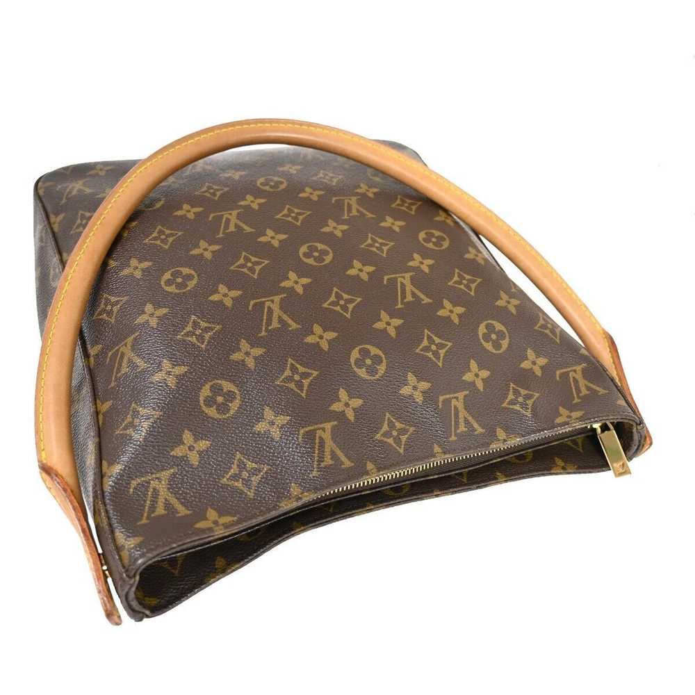 Louis Vuitton Looping Gm Brown Canvas Shoulder Ba… - image 5