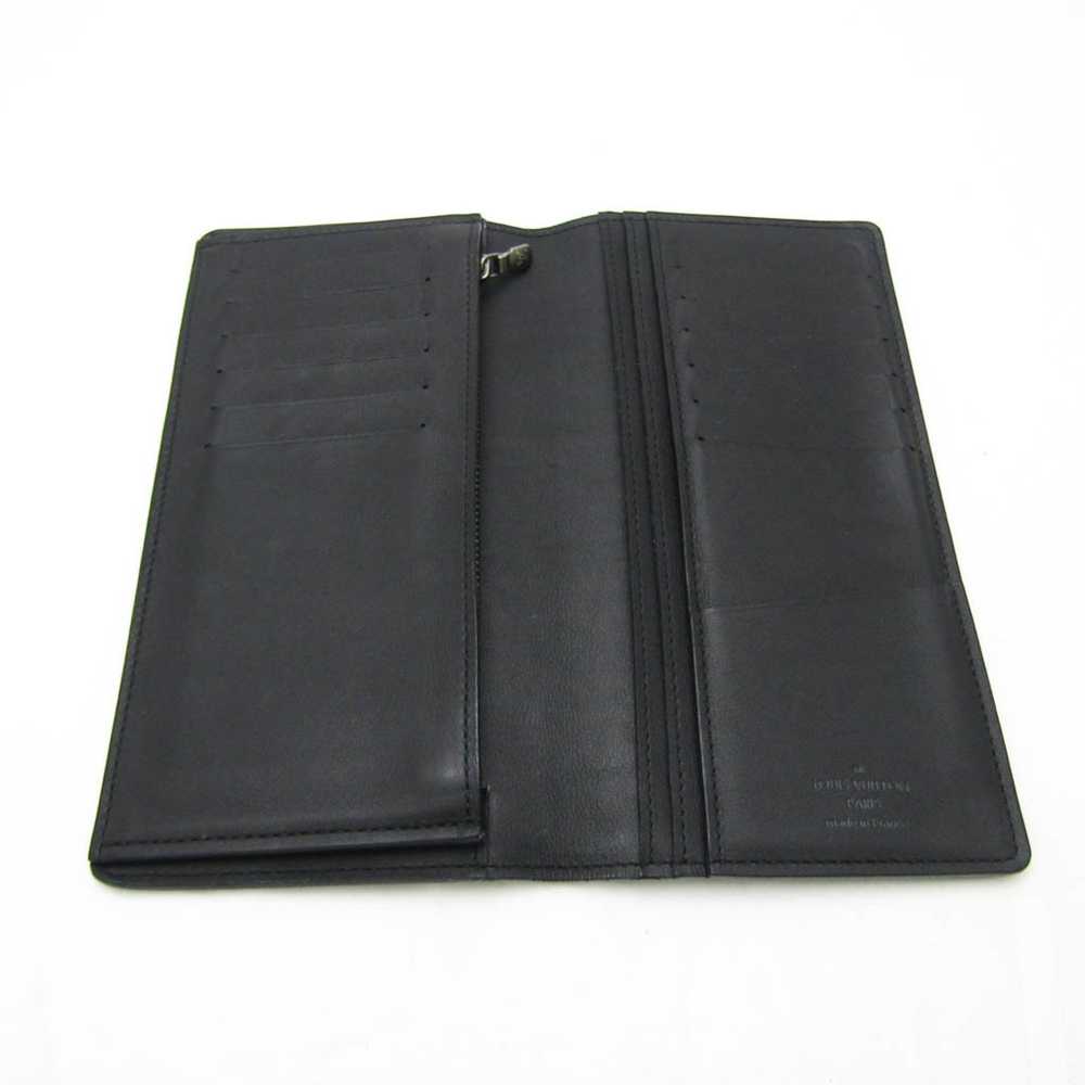 Louis Vuitton Brazza Black Canvas Wallet (Pre-Own… - image 3