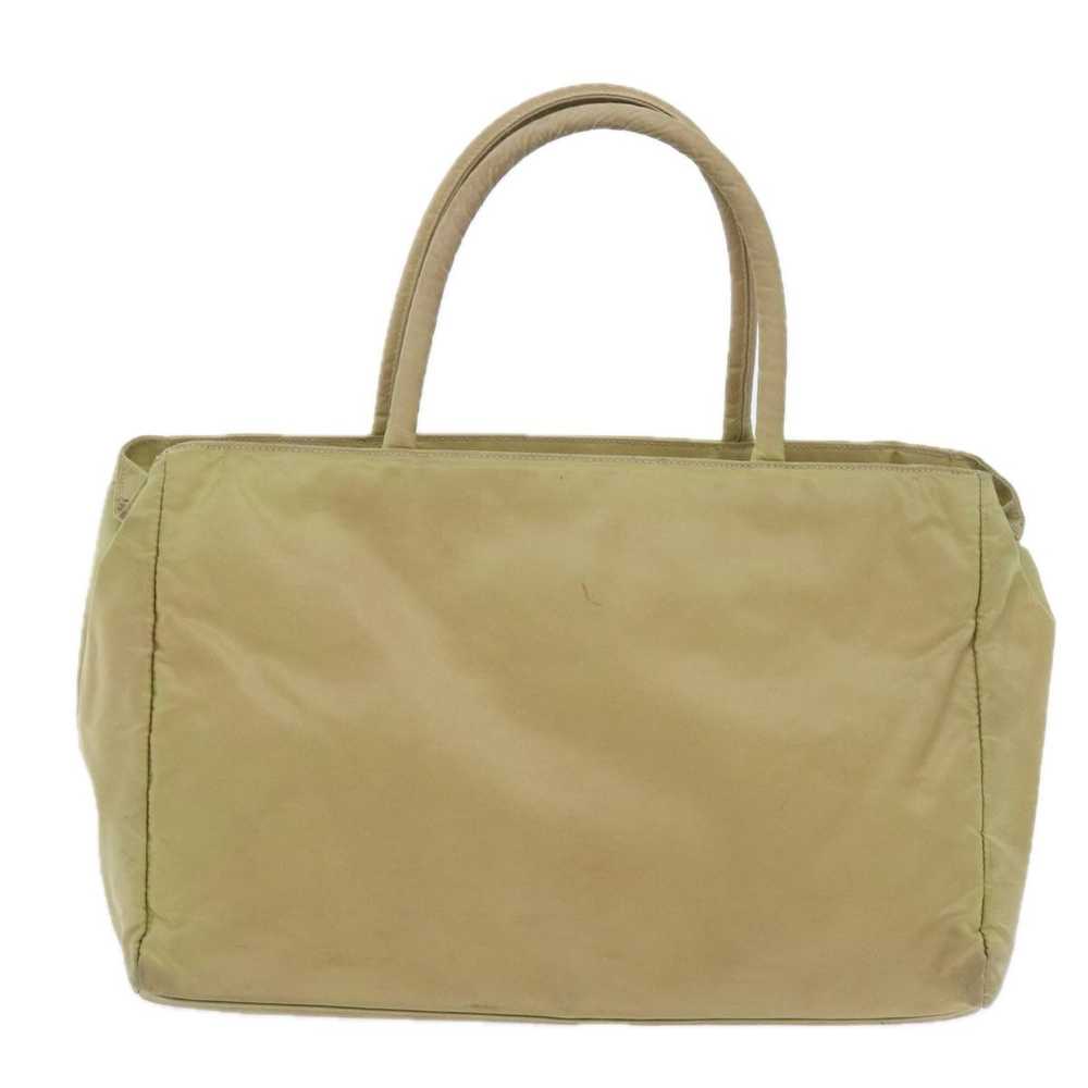 Prada Tessuto Beige Synthetic Handbag (Pre-Owned) - image 2