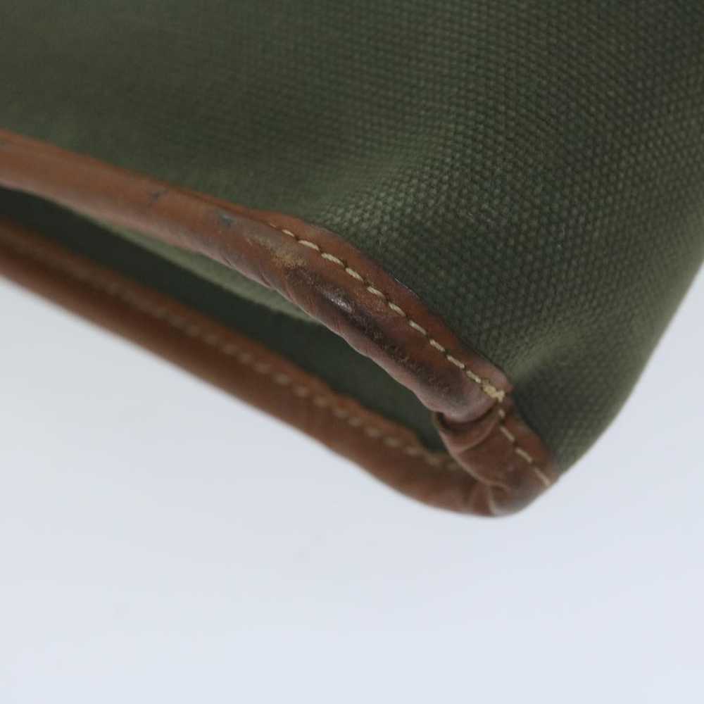 Burberry Khaki Canvas Clutch Bag (Pre-Owned) - image 11