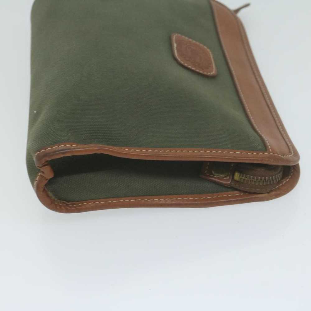 Burberry Khaki Canvas Clutch Bag (Pre-Owned) - image 5