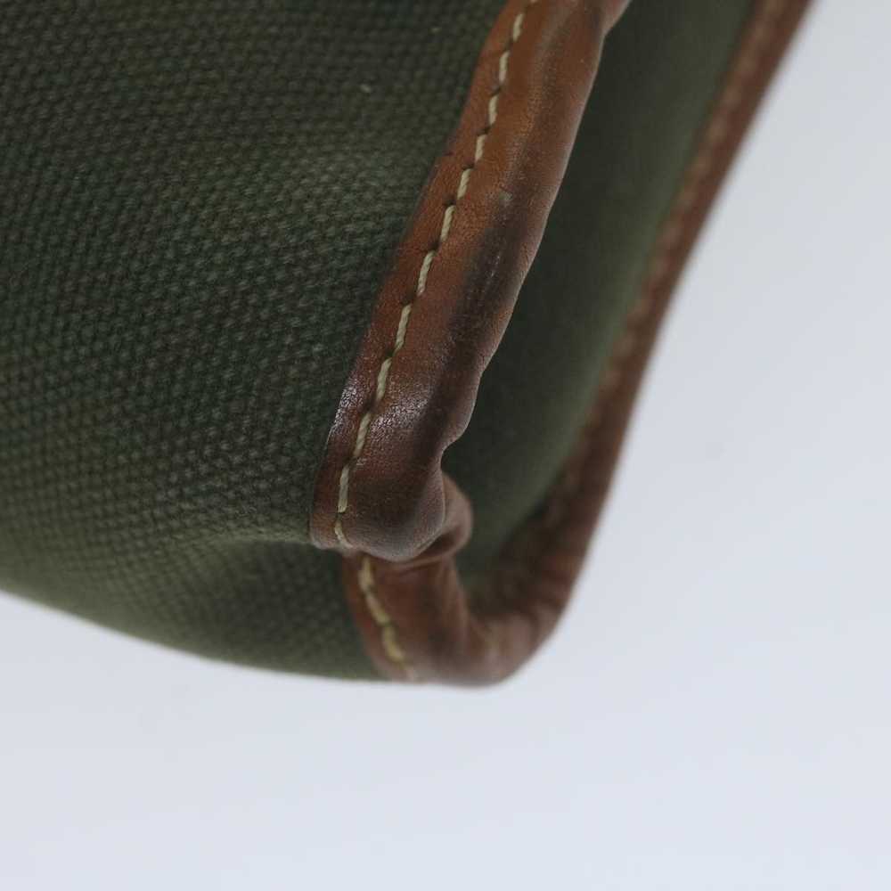 Burberry Khaki Canvas Clutch Bag (Pre-Owned) - image 7