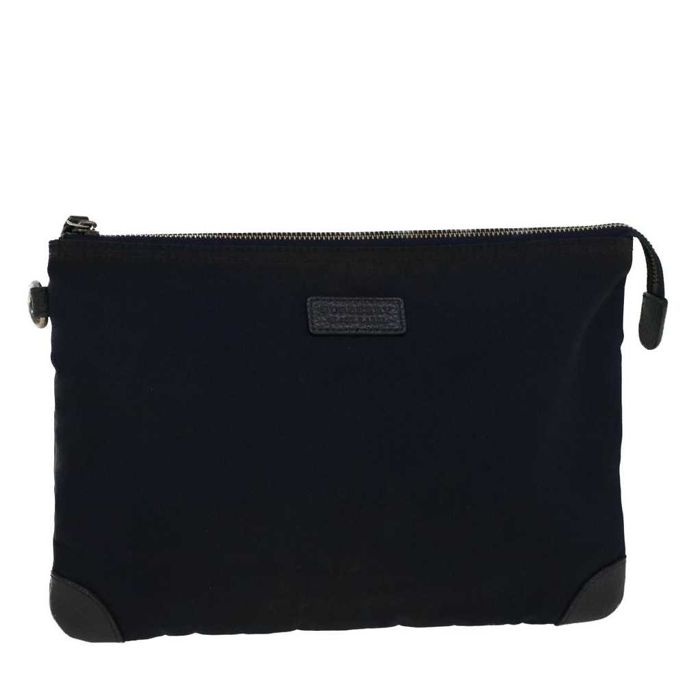 Burberry Black Label Black Synthetic Clutch Bag (… - image 1