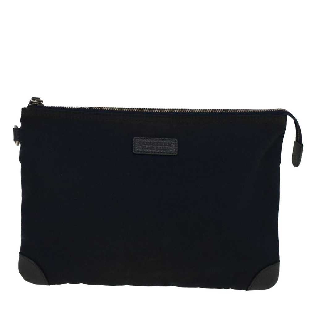 Burberry Black Label Black Synthetic Clutch Bag (… - image 8