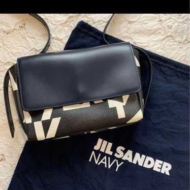 Jil Sander Navy Dark Navy Shoulder Bag