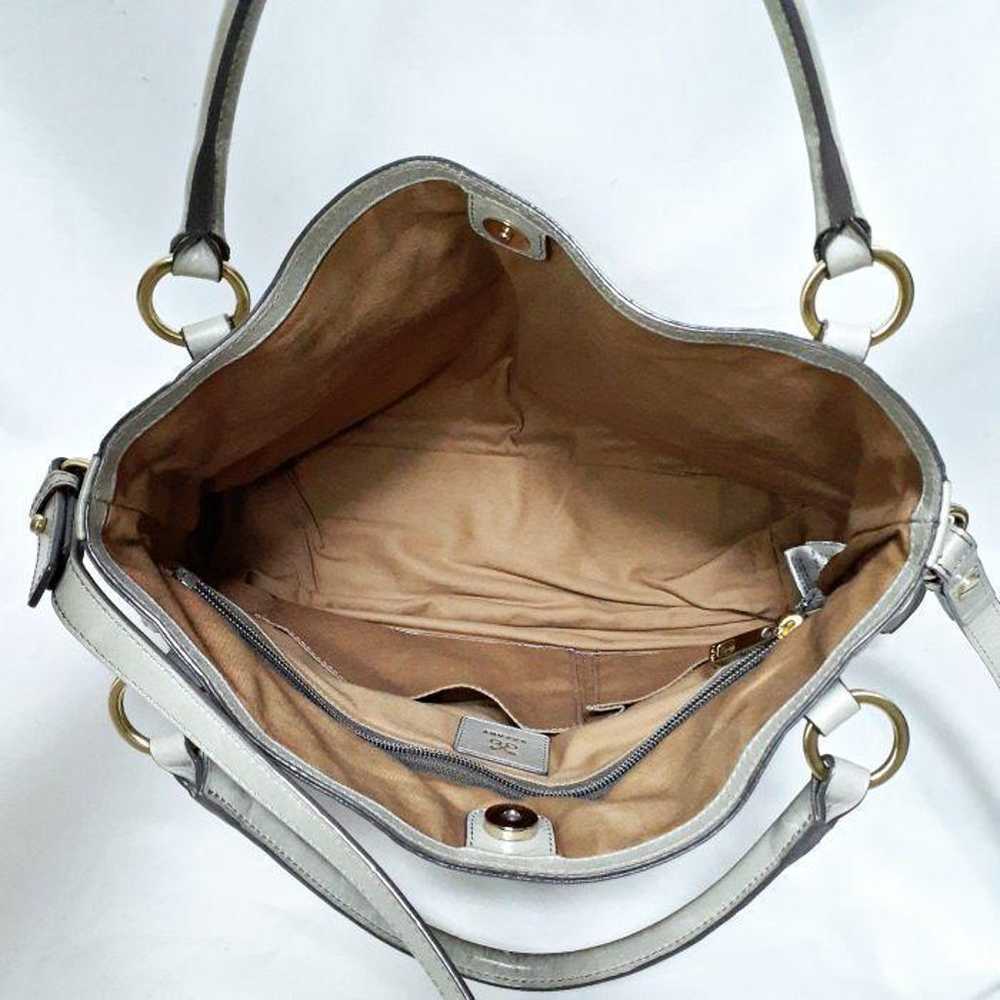 SAZABY 2way Vintage-style Leather Shoulder Tote B… - image 10