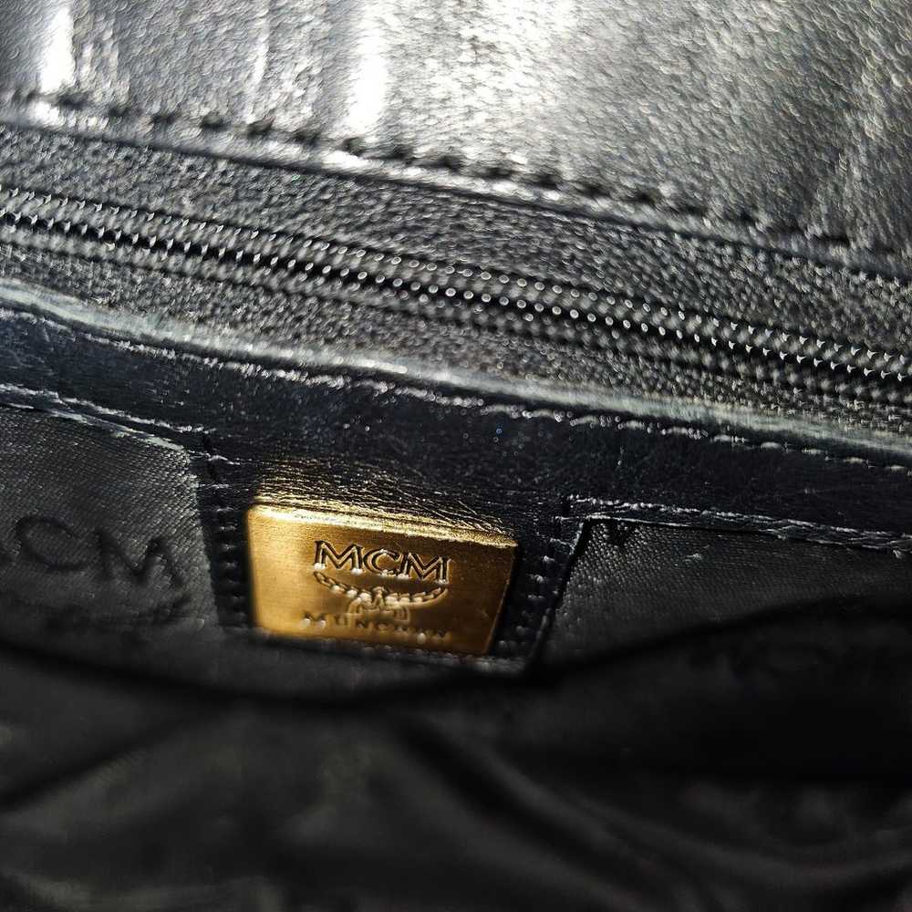 MCM Shoulder Bag Black Leather - image 3